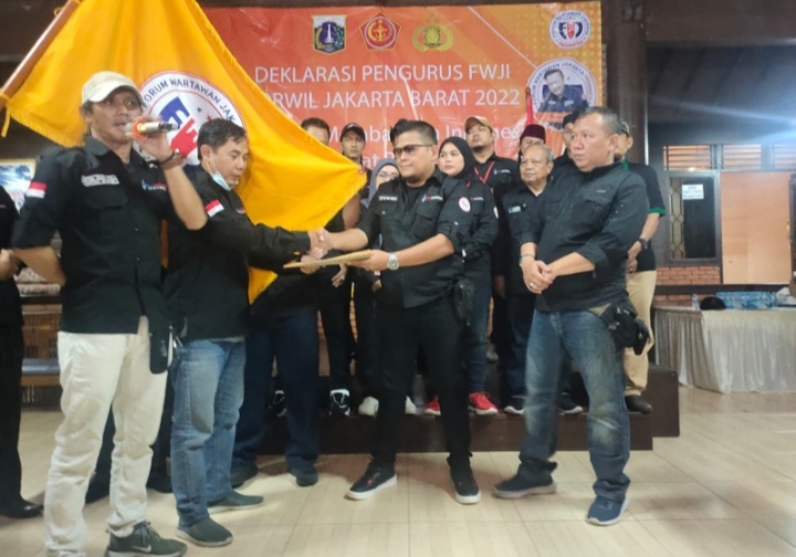 FWJ Indonesia Korwil Jakarta Barat Resmi di Lantik