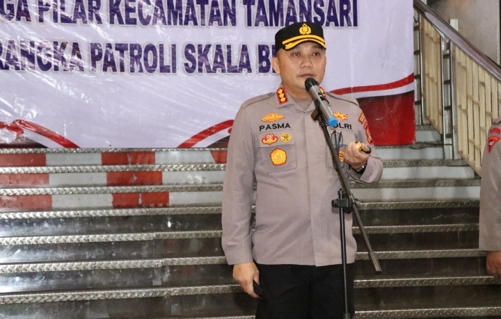 Gelar Patroli Skala Besar, Polres Metro Jakarta Barat Terjunkan 168 Personil Gabungan