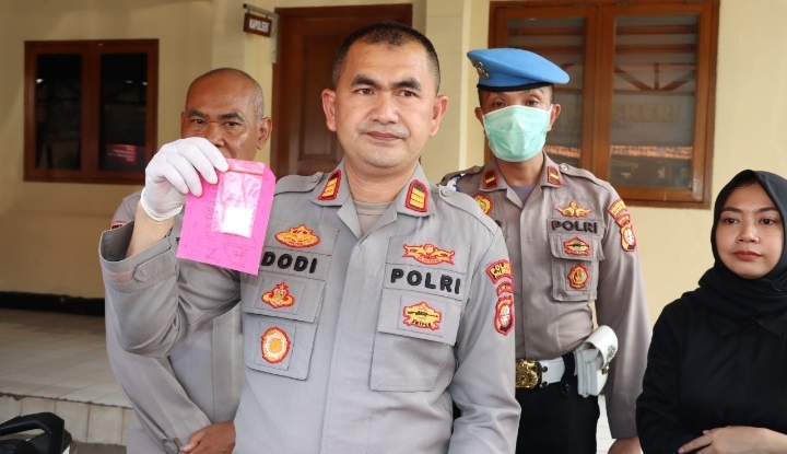 Jajaran Polsek Palmerah Jakarta Barat Berhasil Amankan Residivis Pengedar Narkoba