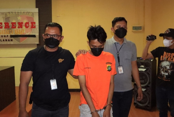 Jajaran Polsek Tambora Amankan Pelaku Penodongan Yang Viral Dimedia Sosial