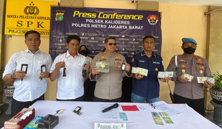 Unit Reskrim Polsek Kalideres Amankan Wanita Pelaku Penipuan dan Penggelapan Mobil Rental