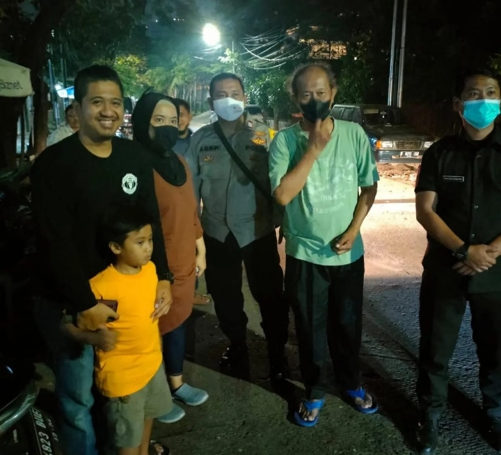 Anak Tersesat Berhasil Ditemukan Bhabinkamtibmas Kelurahan Slipi Polsek Palmerah