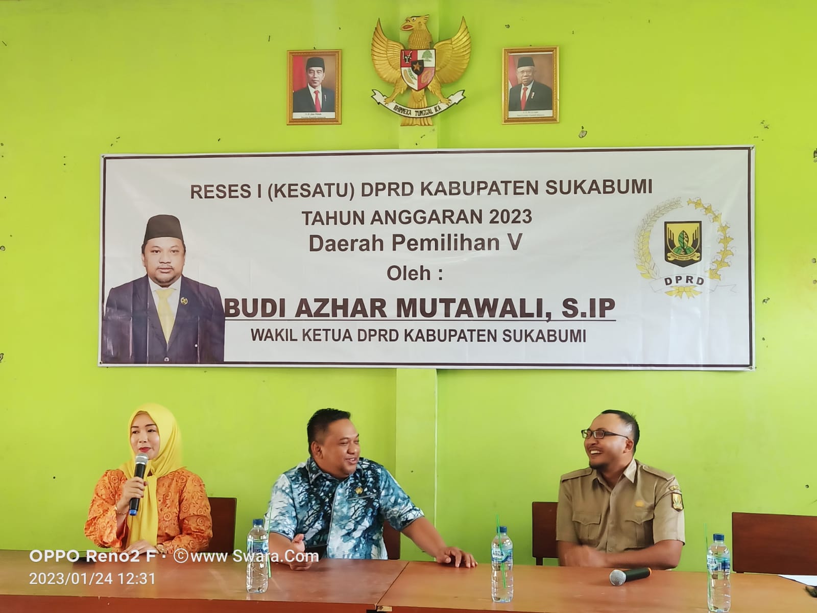 Reses 1 (Kesatu) Wakil Ketua DPRD Kabupaten Sukabumi di Tahun Anggaran 2023