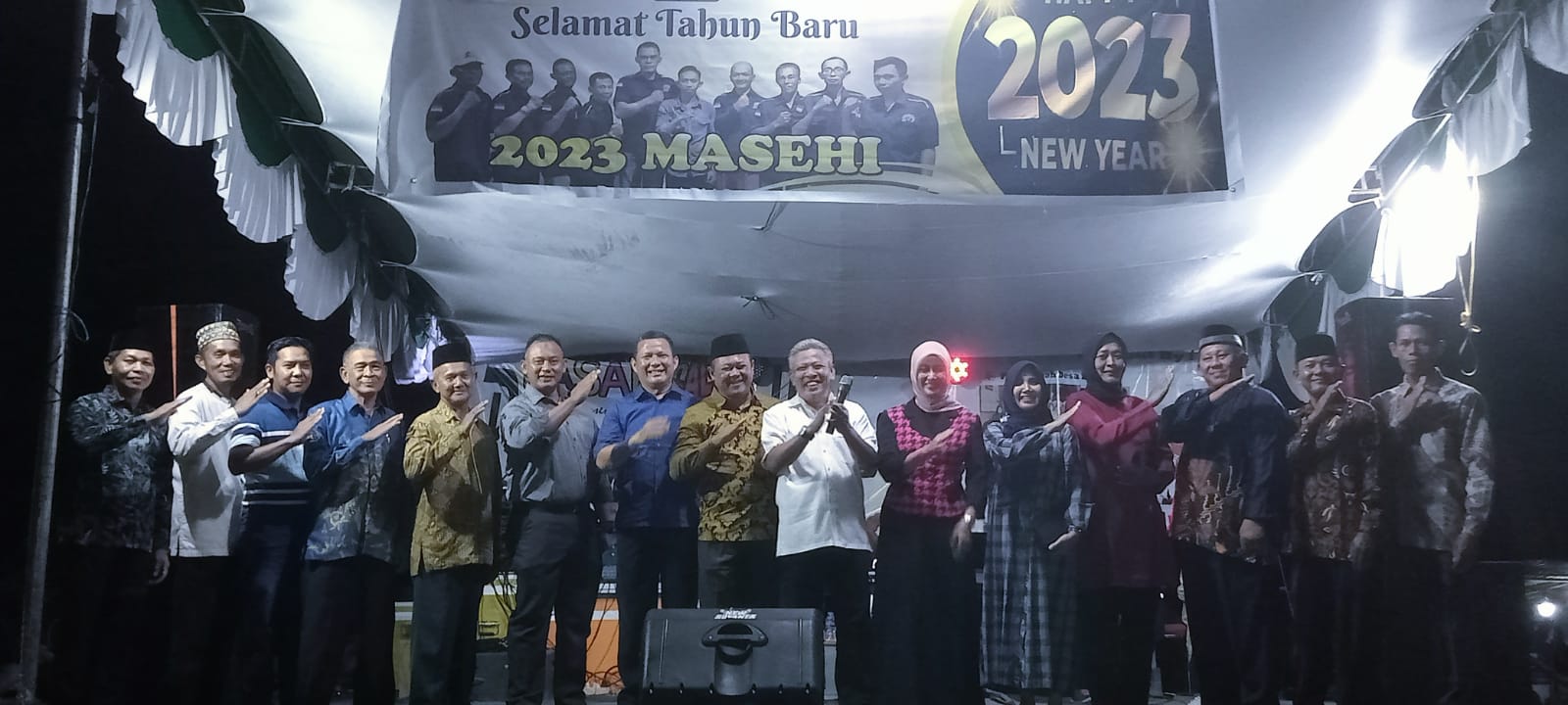 Malam Ramah Tamah dan Pesta Rakyat Akhiri Penutupan Pasar Malam di Desa Limbung