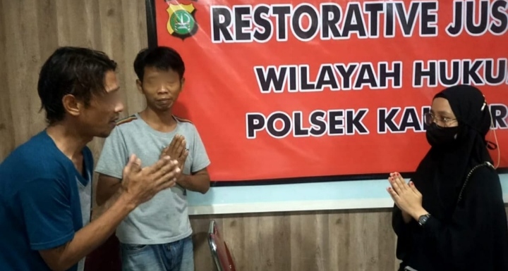 Terapkan Restorative justice Polsek Kalideres Selesaikan Kasus Pencurian