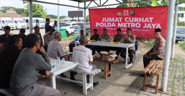 Polresta Bandara Soekarno-Hatta Laksanakan Program Jum’at Curhat “Tampung Aspirasi Masyarakat