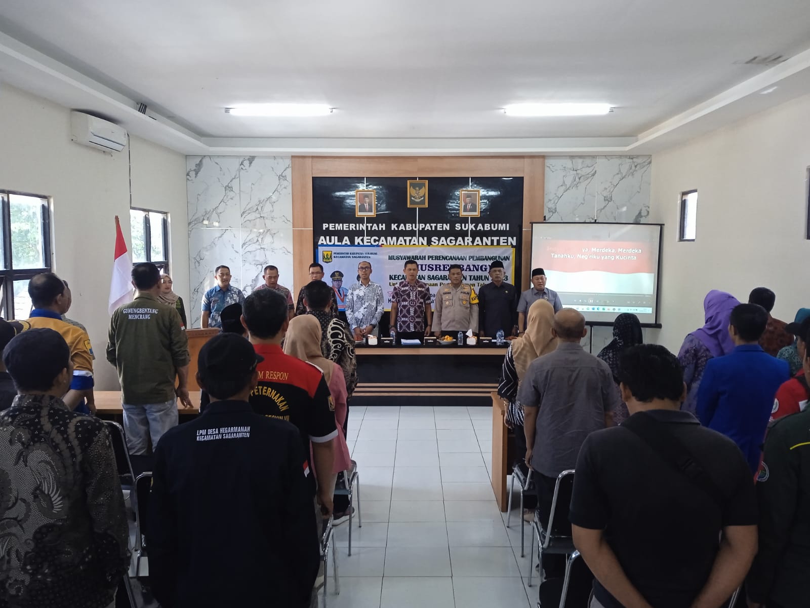 Musrenbang Kecamatan Sagaranten, Pemantapan Daya Saing Infrastruktur dan Menopang Ekonomi Masyarakat.