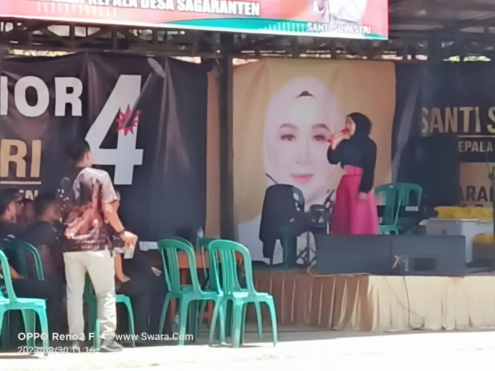 Tasakuran Terpilih nya Santi Sulastri Menjadi Kepala Desa Sagaranten Sukabumi