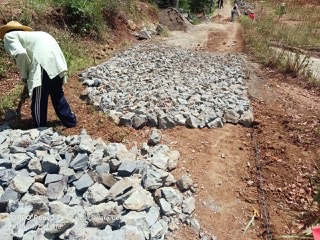 Pembangun Jalan Usaha Tani (JUT) Diduga Asal-Asalan