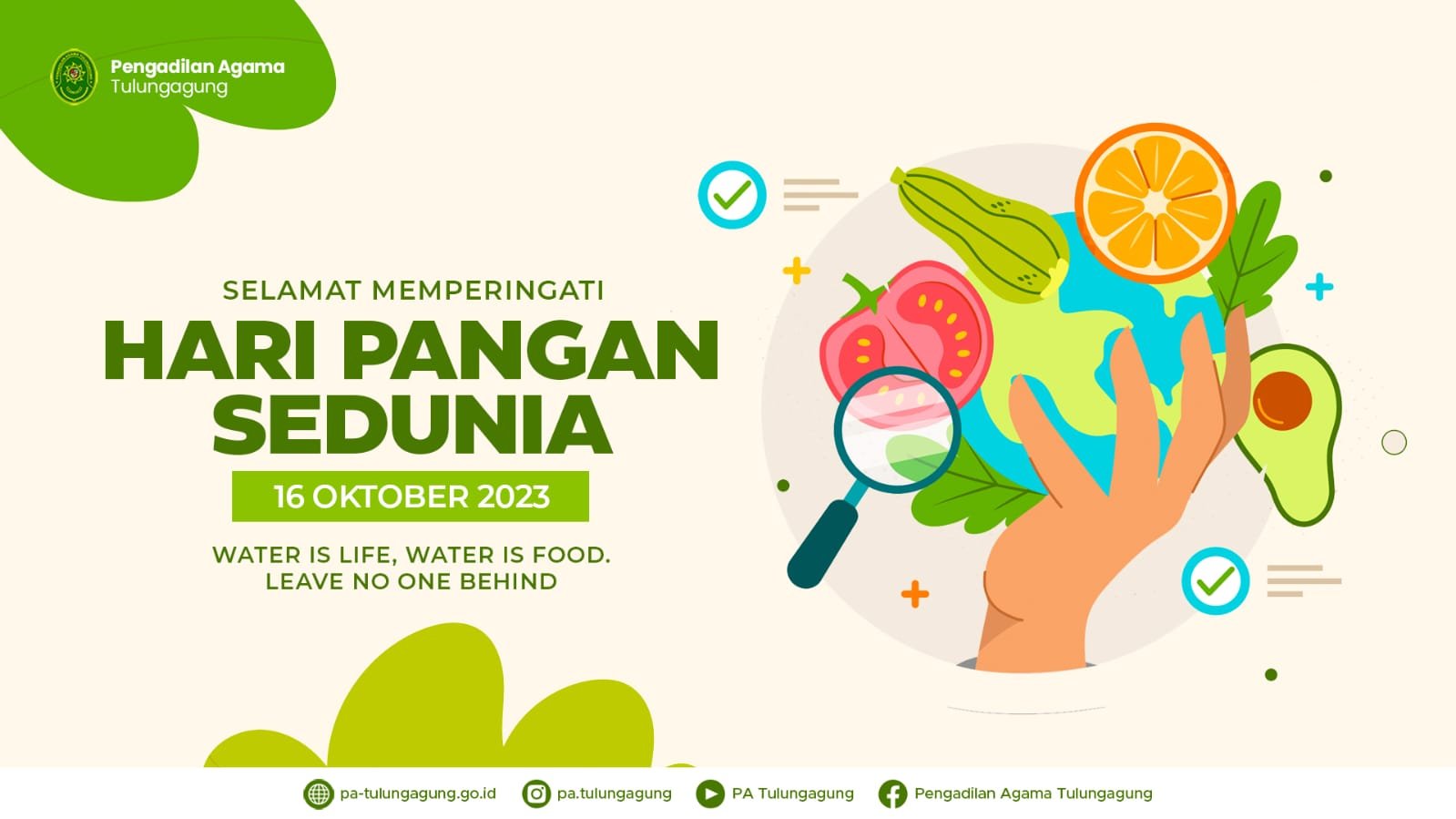 Peringatan Hari Pangan Sedunia: Mengatasi Tantangan Ketahanan Pangan Global