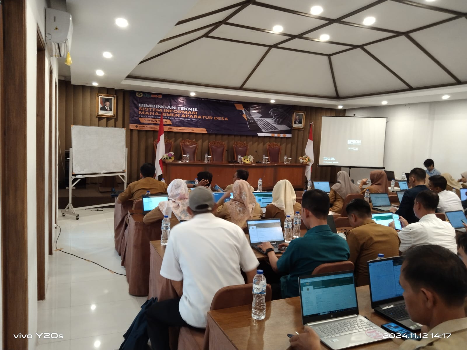 DPMD Kabupaten Bogor, Mengadakan Workshop Bimtek Sistem Informasi Manajemen Aparatur Desa Bagi Kaur TU 2024