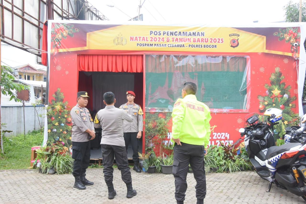 Tinjau Keamanan Jalur Puncak Kapolda Jabar Cek Kesiapan Pos PAM dan Arus Lalu Lintas Tempat Wisata Puncak Bogor
