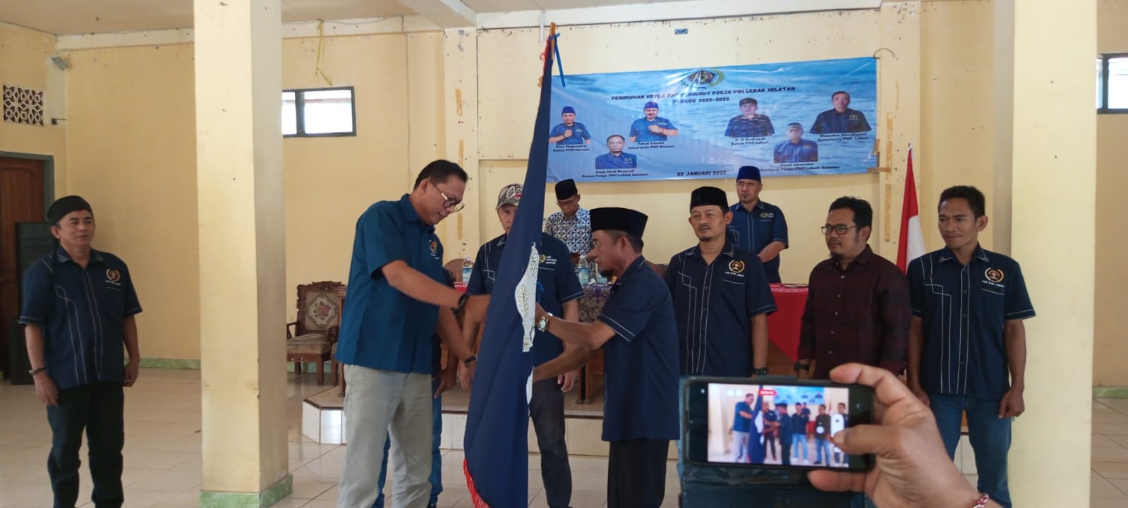 Pengurus Unit Pokja PWI Lebak Selatan Resmi Dilantik