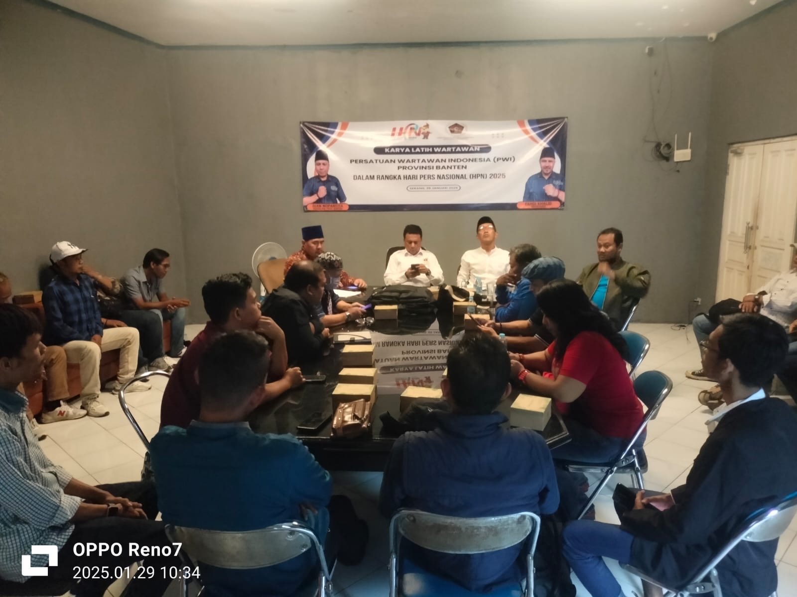 Puluhan Wartawan Ikuti KLW PWI Provinsi Banten