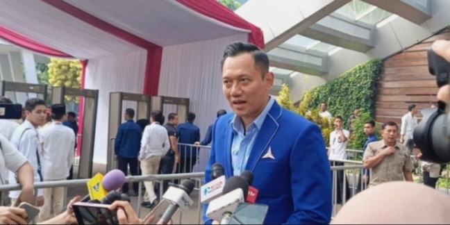 AHY Hadiri HUT ke-17 Partai Gerindra di SICC Sentul, Berikan Ucapan Selamat dan Komitmen Koalisi