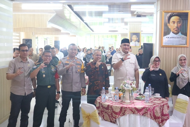 Kapolsek Ciawi Hadiri Peresmian Layanan Pelita Hati dan Taman Ibu Soed di RSUD Dr. K.H. Idam Chalid