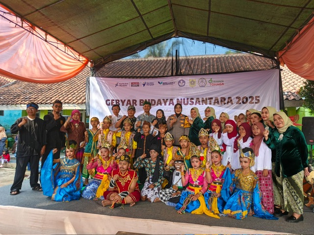 Kapolsek Dramaga Giat Hadiri Gebyar Budaya Nusantara 2025, di SDN Situ Kaum Ciherang