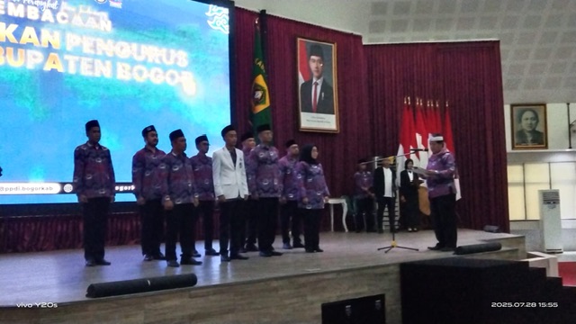 Resmi Dilantik Ketua Umum PPDI Kabupaten Bogor, Siap Bersinergi Dengan Pemkab Bogor dan Tingkat Desa