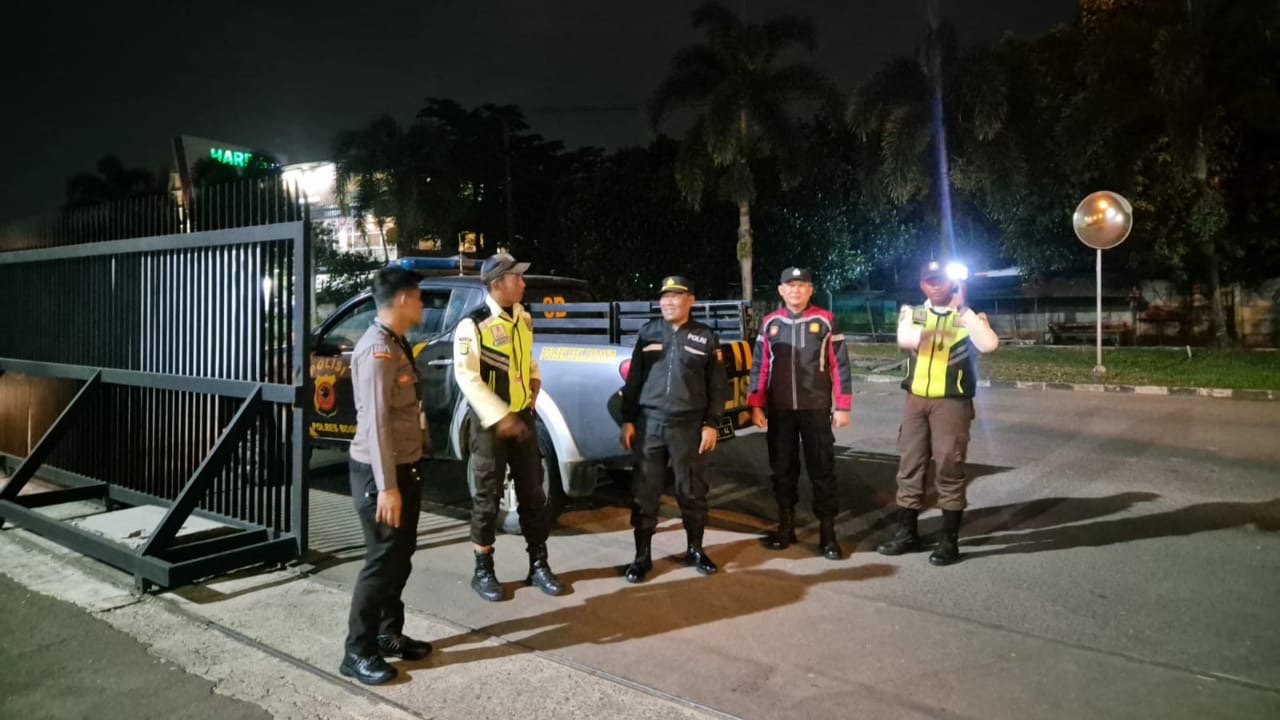 Antisipasi Gangguan Kamtibmas, Polsek Babakan Madang Gencarkan Patroli KRYD Malam Hari