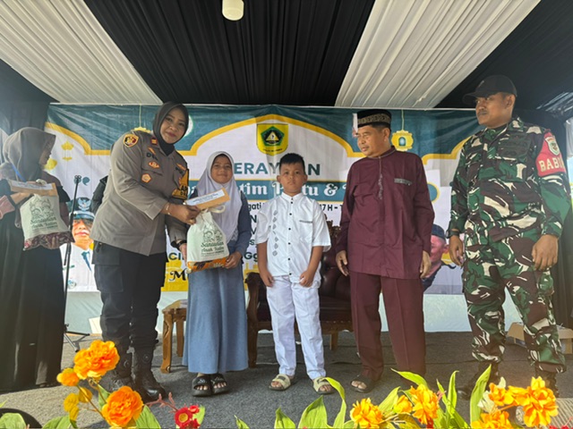 Kapolsek Dramaga Hadiri Kegiatan Santunan Anak Yatim-piatu dan Dhuafa, 1 Muharam 1447 H