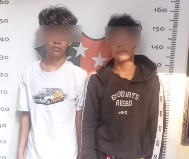 Diduga Terlibat Tawuran, Dua Remaja Gengster Diringkus Reskrim Polsek Parung