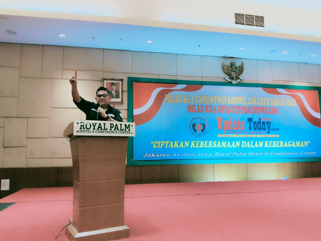 Menyikapi Situasi dan Kondisi di Republik Indonesia, Ketua Fwji Jakarta Barat: Berkomitmen untuk Bersinergi dengan Tiga Pilar