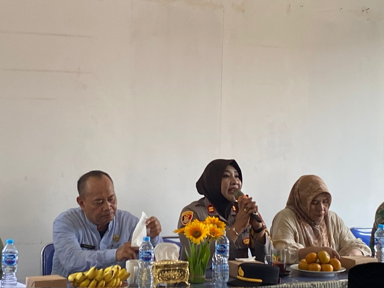 Kapolsek Dramaga Bersama Forkompimcam Hadiri Musrenbang RKPDES, Tahun 2026 dan Daftar Usulan RKPDES Tahun 2027