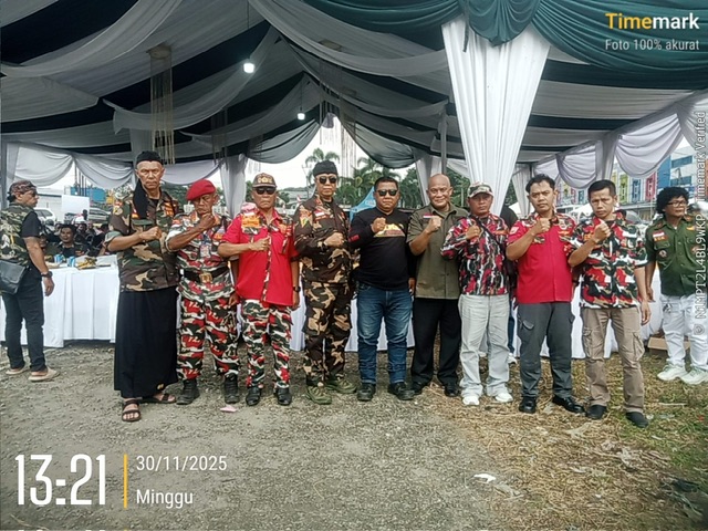 Laskar Merah Putih Indonesia MAC Kecamatan Cicurug Hadiri Acara Undangan Milad BBRP Yang ke-14