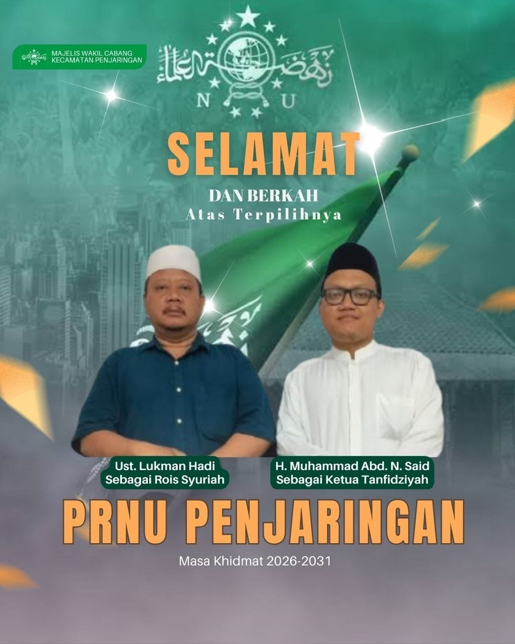 Musyawarah Ranting NU Kelurahan Penjaringan Berlangsung Khidmat dan Penuh Kekeluargaan