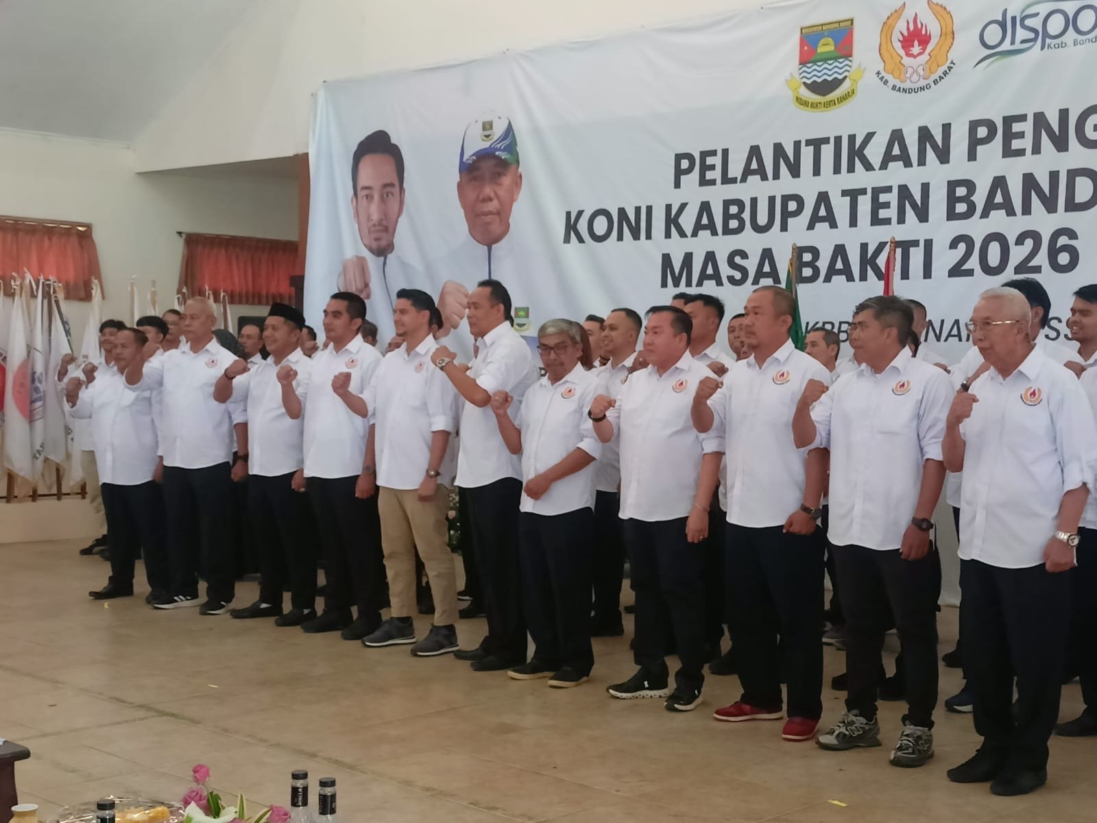(KONI) Komite Olahraga Nasional Indonesia Jawa Barat Resmi Melantik KONI (KBB) Kabupaten Bandung Barat