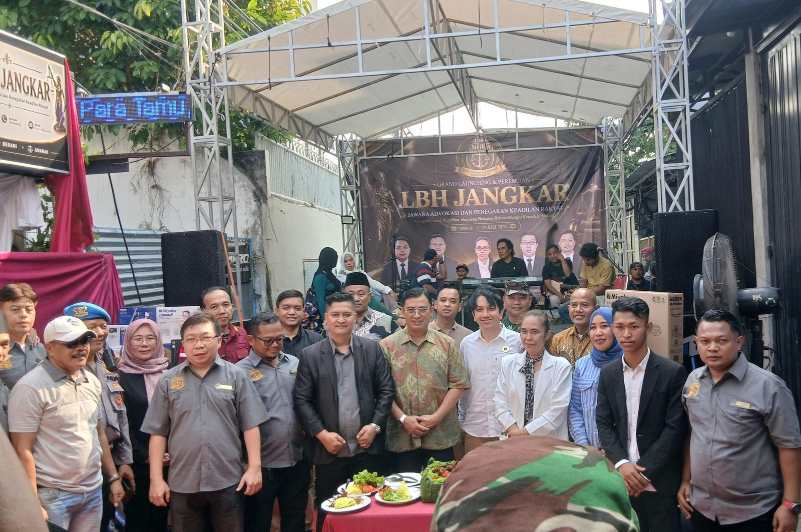 Mengabdi Untuk Keadilan,komitmen LBH JANGKAR Dalam Peresmian Kantor di Jakarta